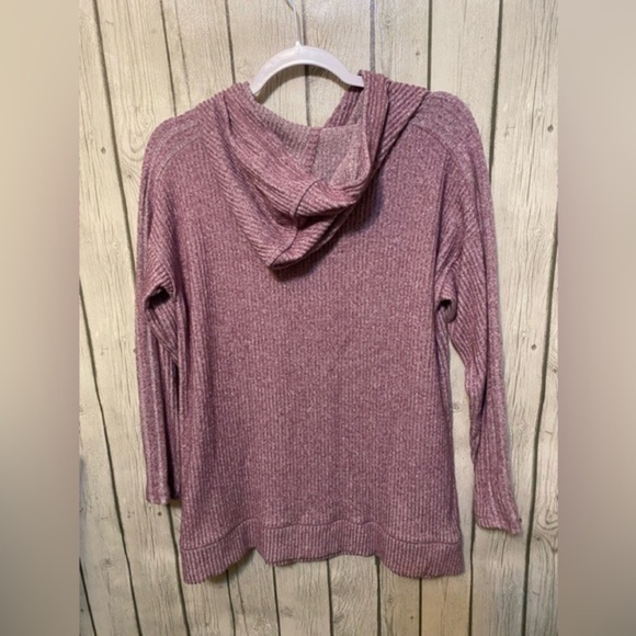 Soft Surroundings Lone Sleeve Hooded Tunic Top Size PS - Picture 4 of 4
